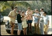 Goble Collection, No. 43 Group Of Americans Cheersing 